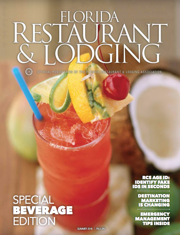 JOHN HORNE FEATURED IN THE FLORIDA RESTAURANT & LODGING MAGAZINE