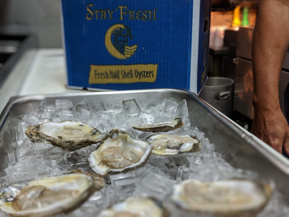 CELEBRATING CARMELLO’S TWO MILLIONTH OYSTER SHUCKING