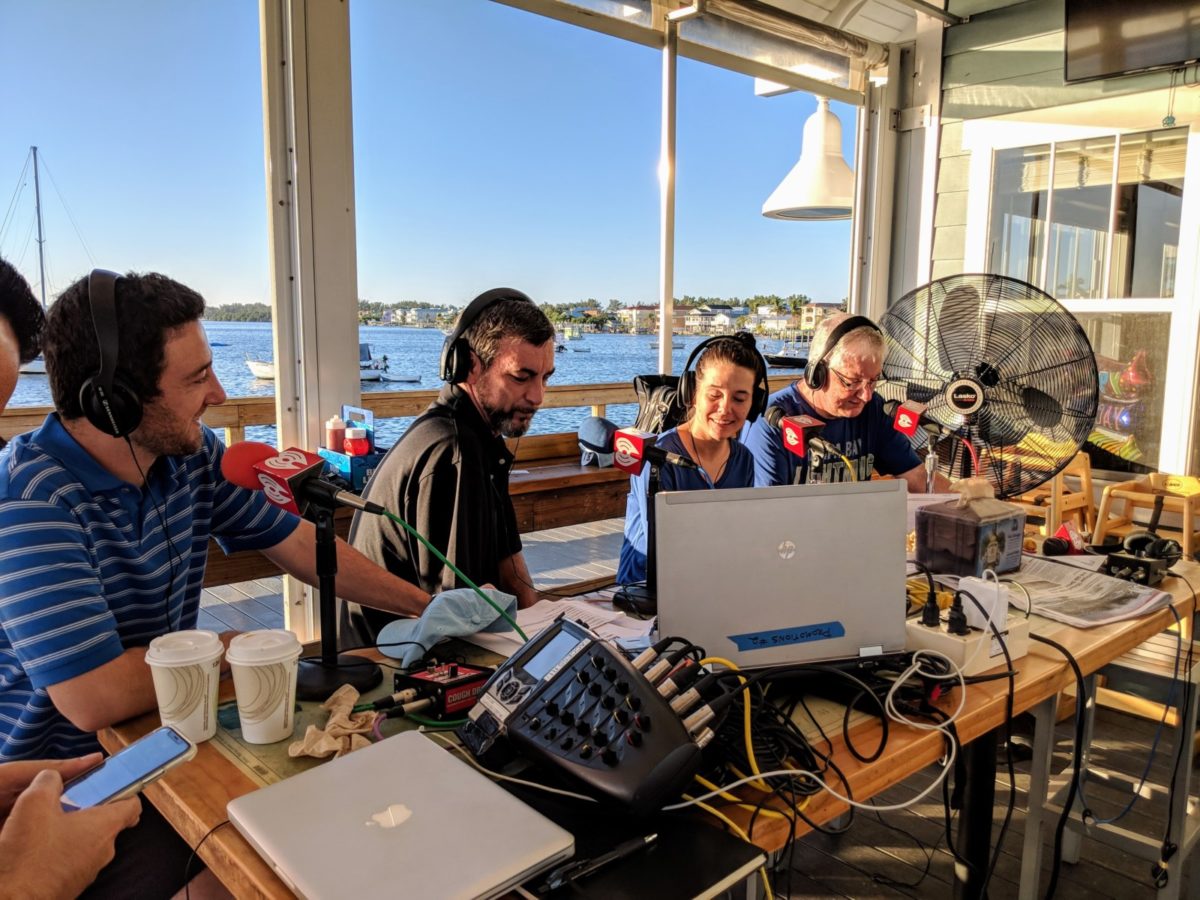 970 WFLA’S BREAKFAST ON THE BAY COMES TO THE PIER