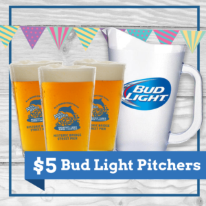 Bud Light Pitchers