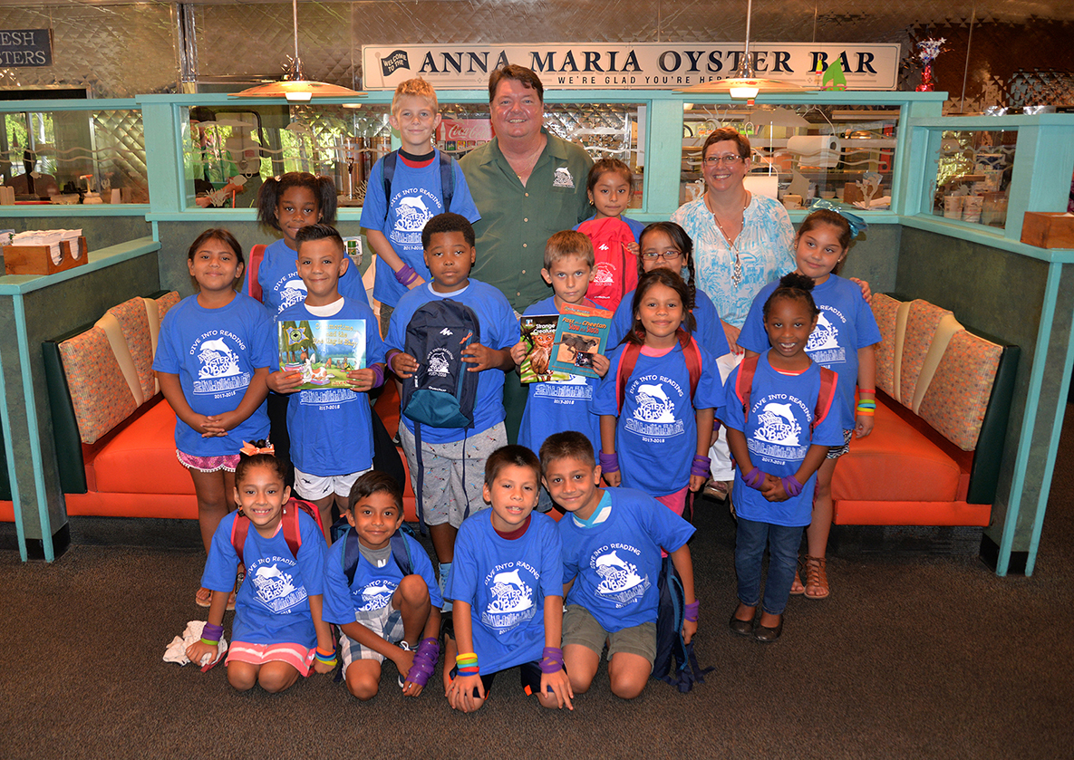 ANNA MARIA OYSTER BAR’S SUMMER READING PROGRAM RECOGNIZED NATIONALLY