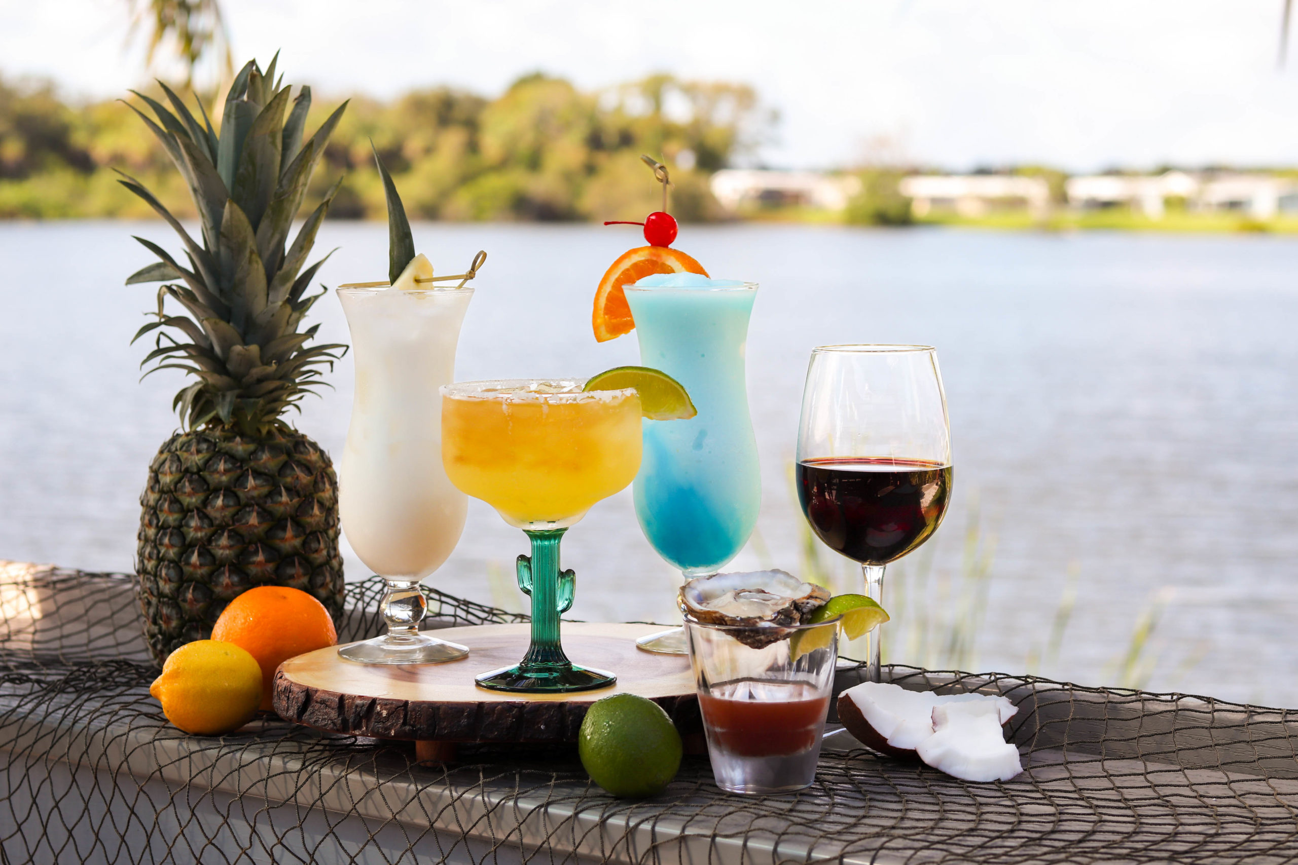 Anna Maria Oyster Bar drinks are delicious