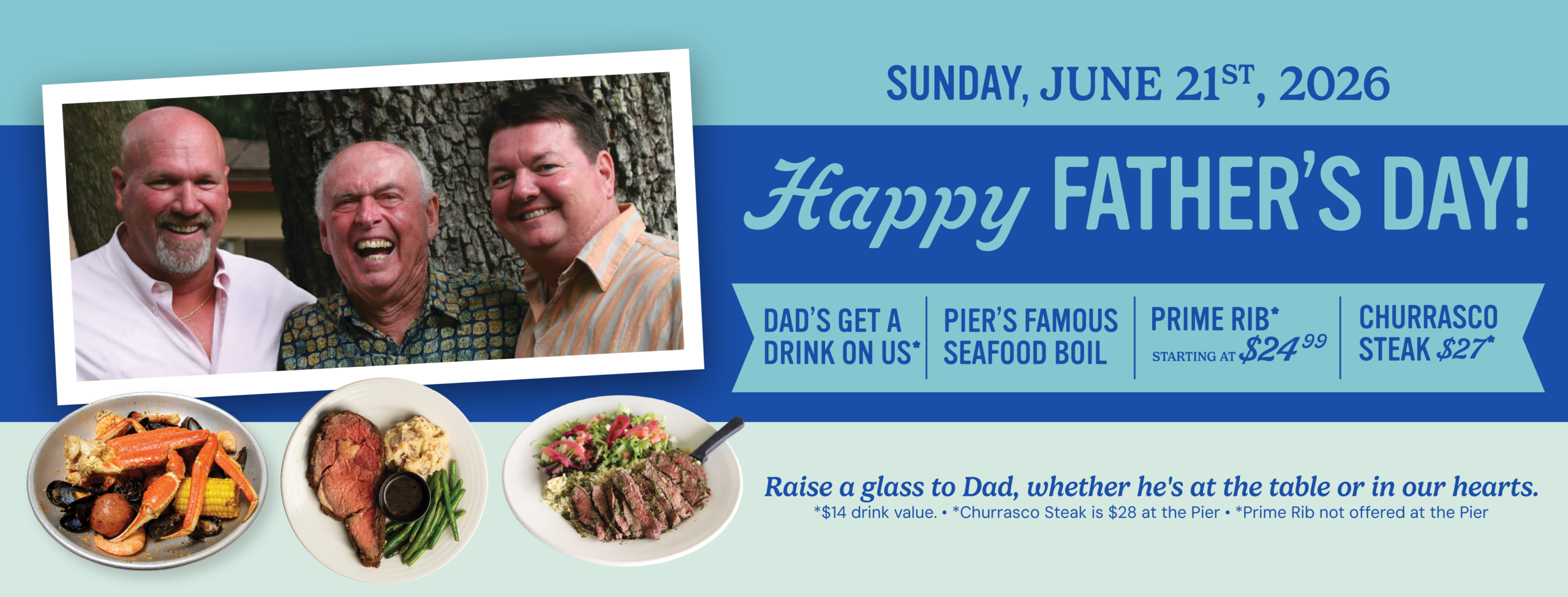 2026 Father's Day Website Slider