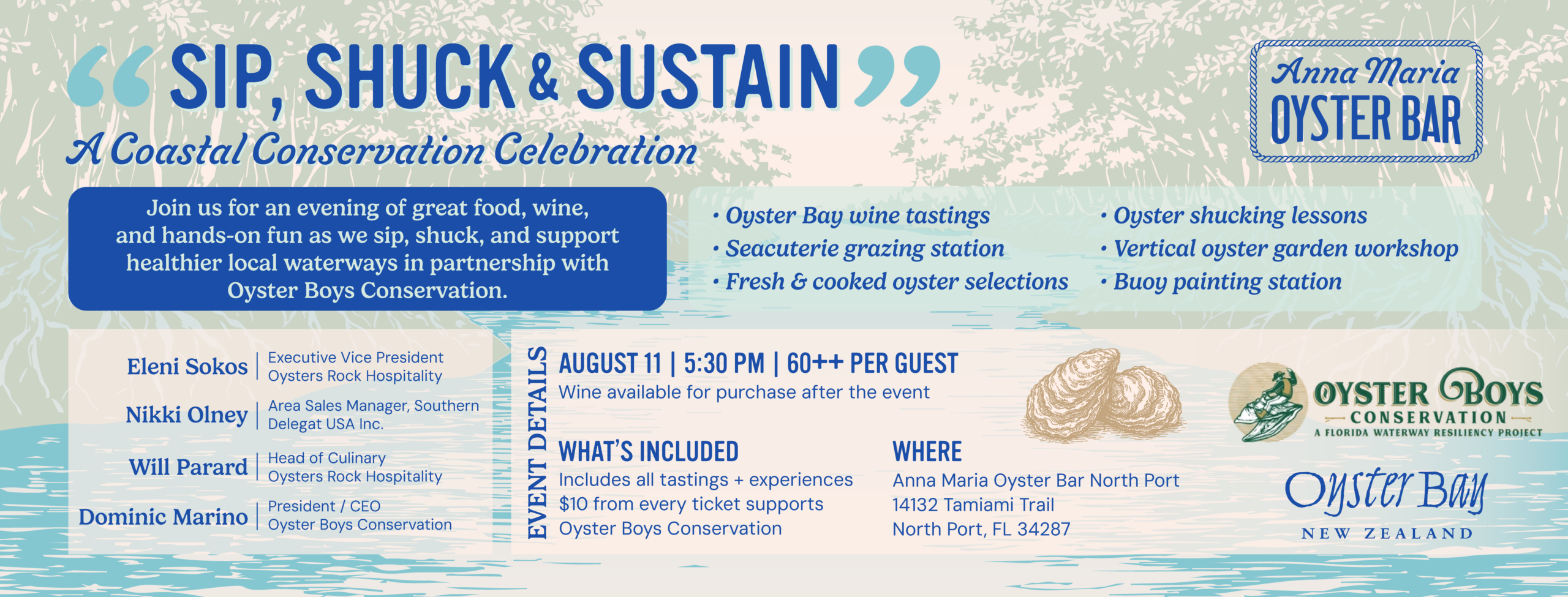 North Port Shuck Sustain Website Slider