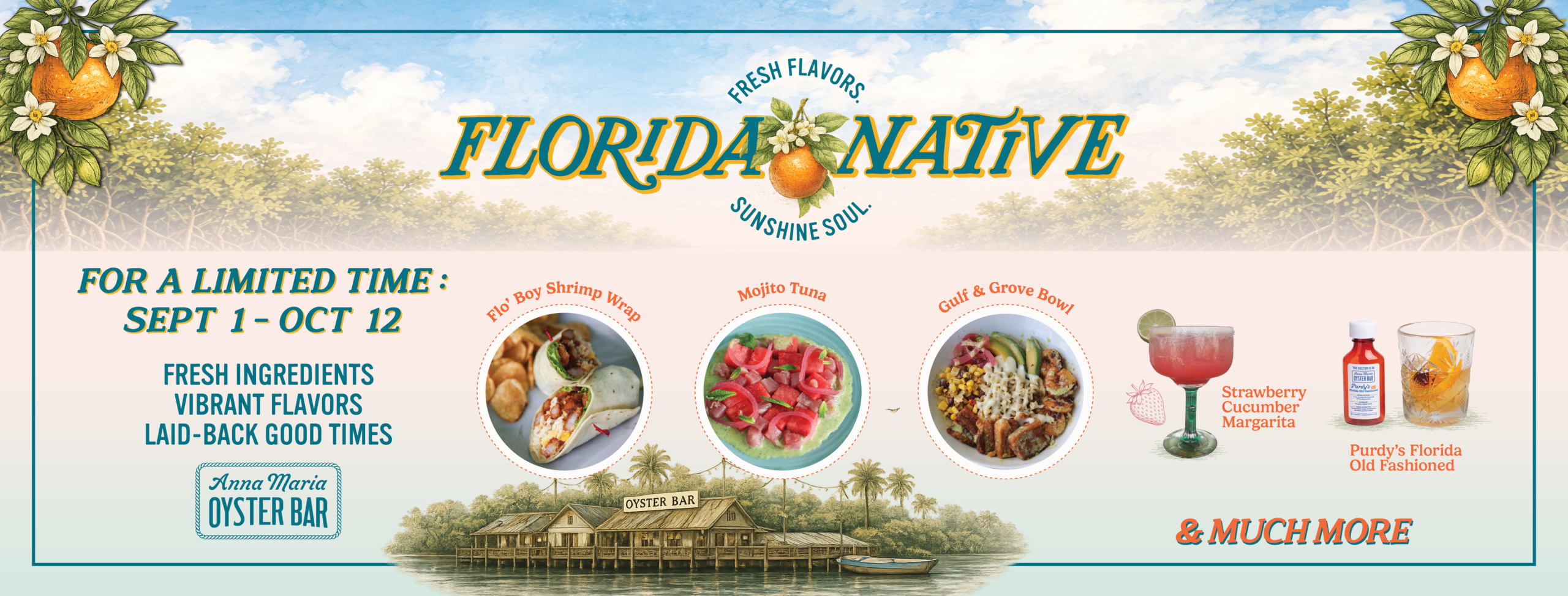 Florida Native Limited Time Menu